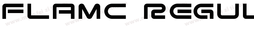 Flamc regular字体转换